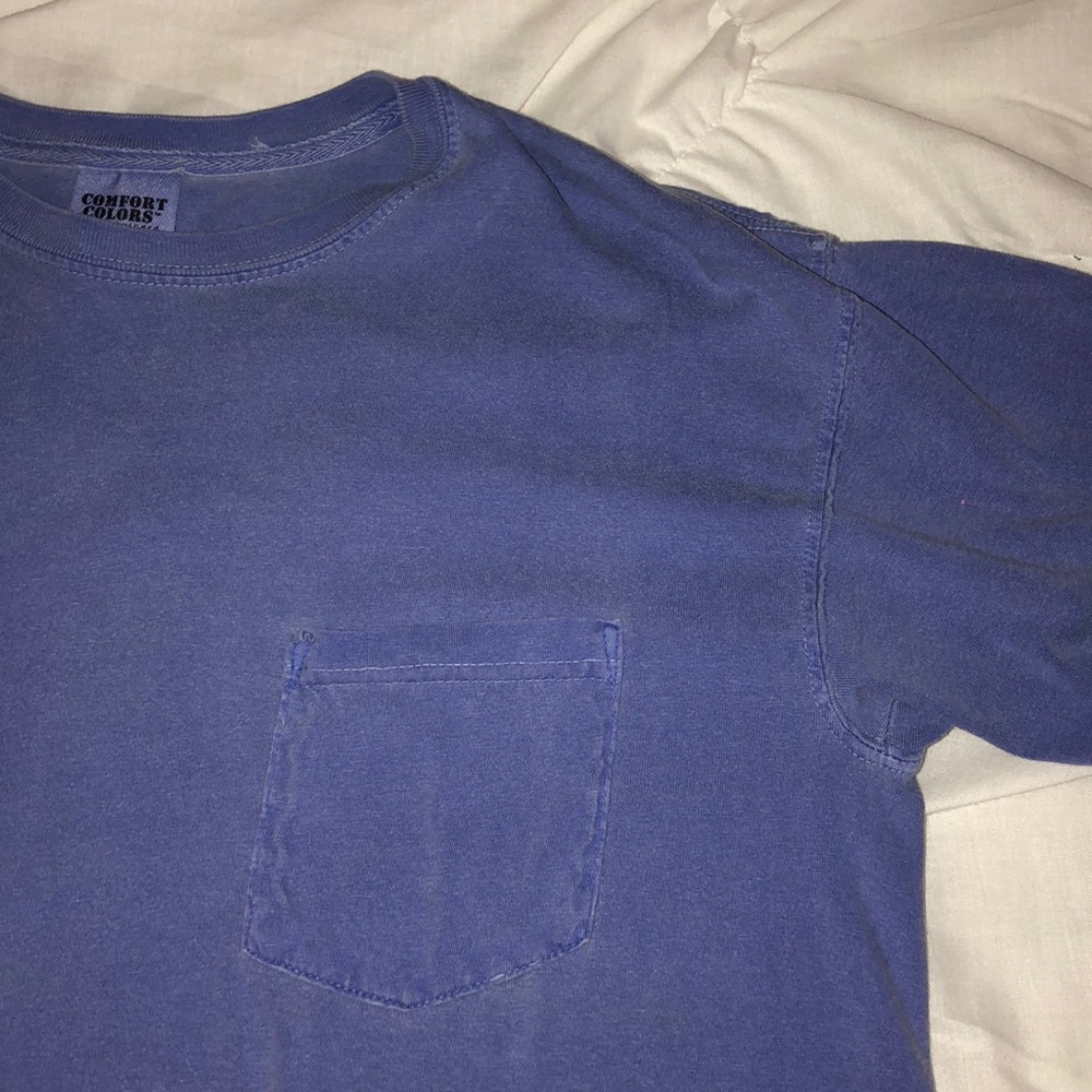 periwinkle comfort colors t shirt